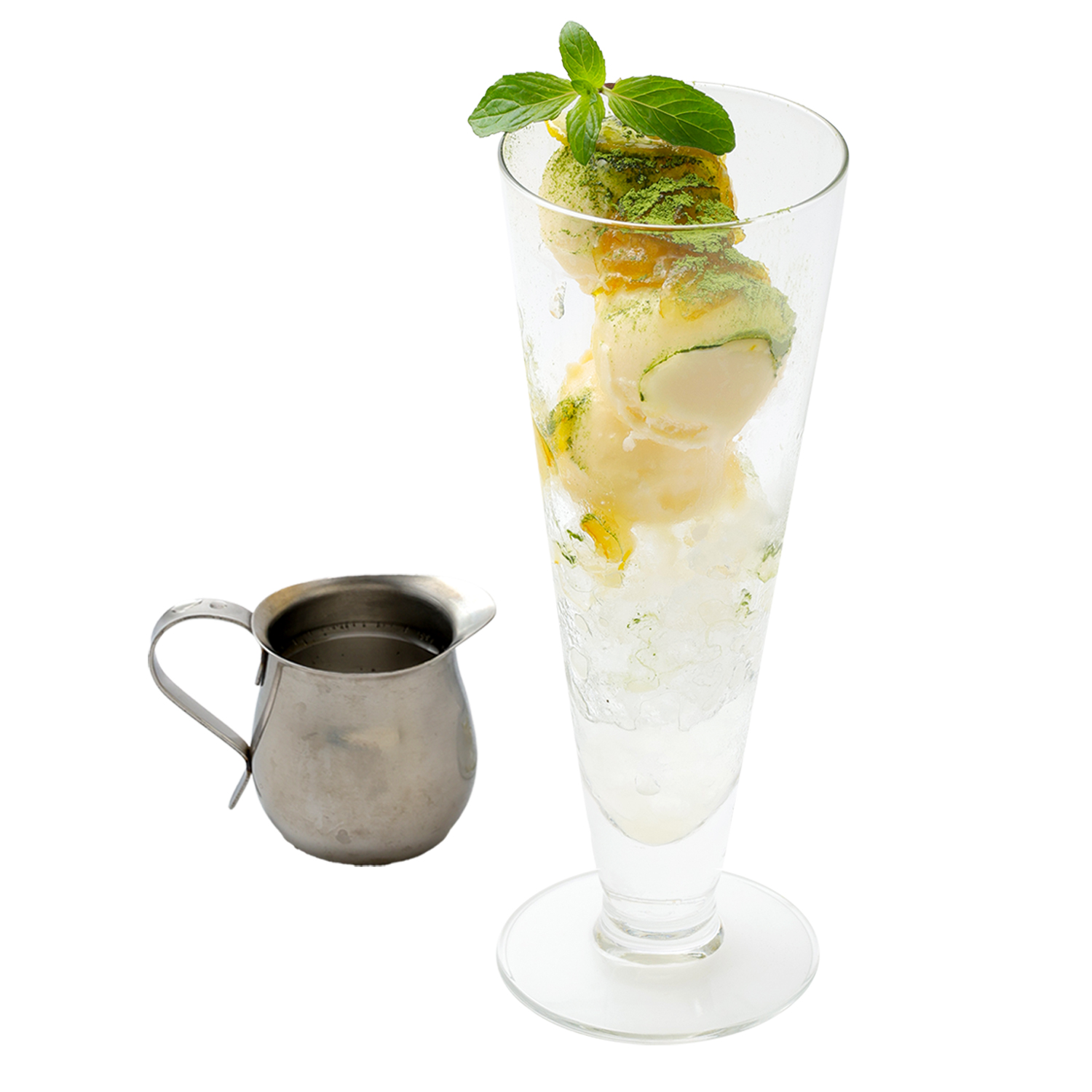ゆず抹茶スカッシュ