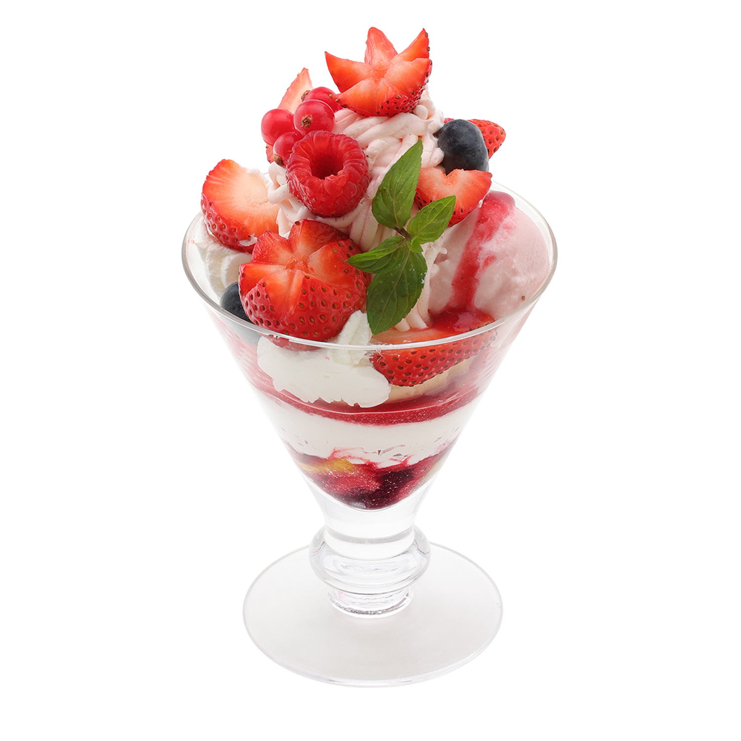 ベリーチーズパフェ