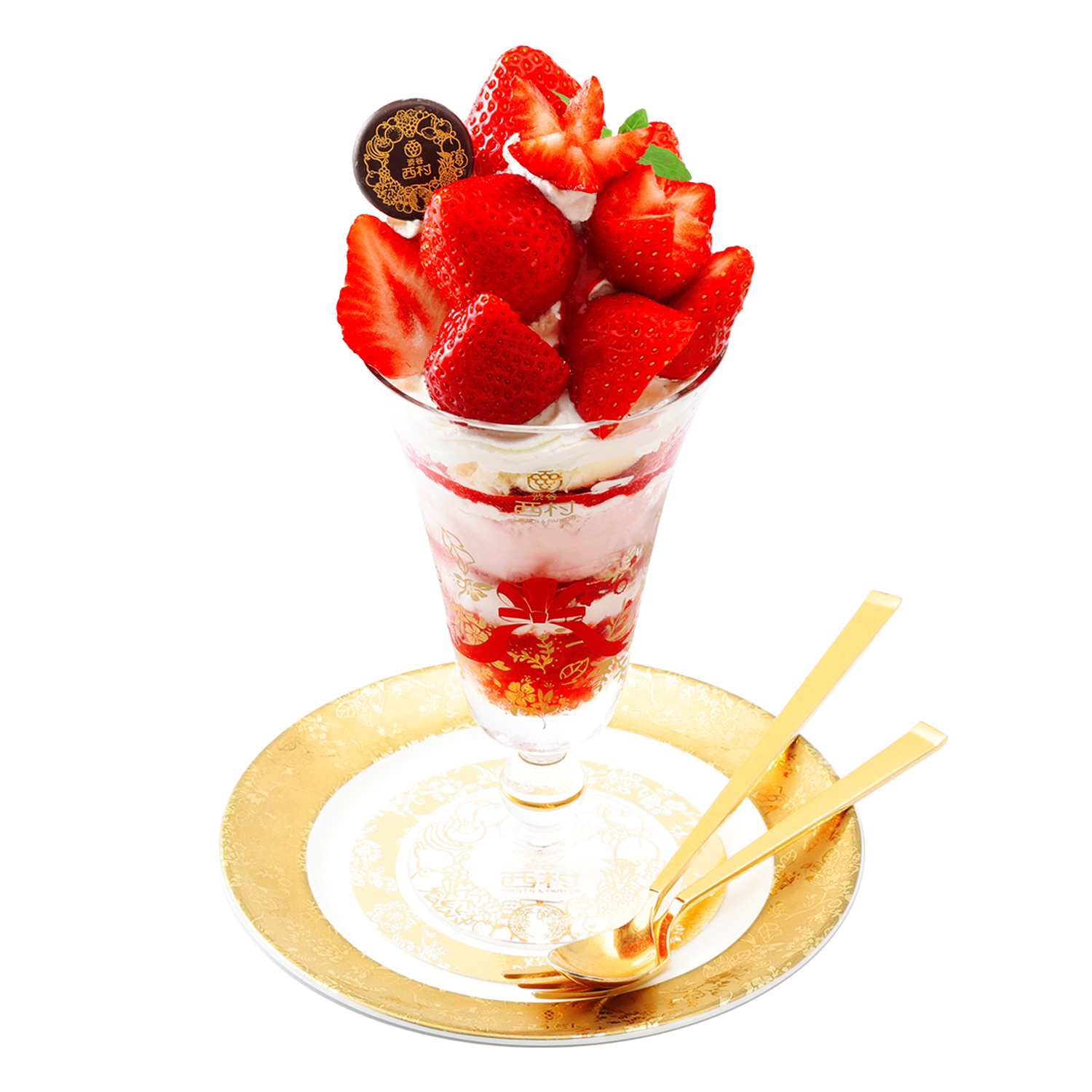 特選 あまおう苺パフェ