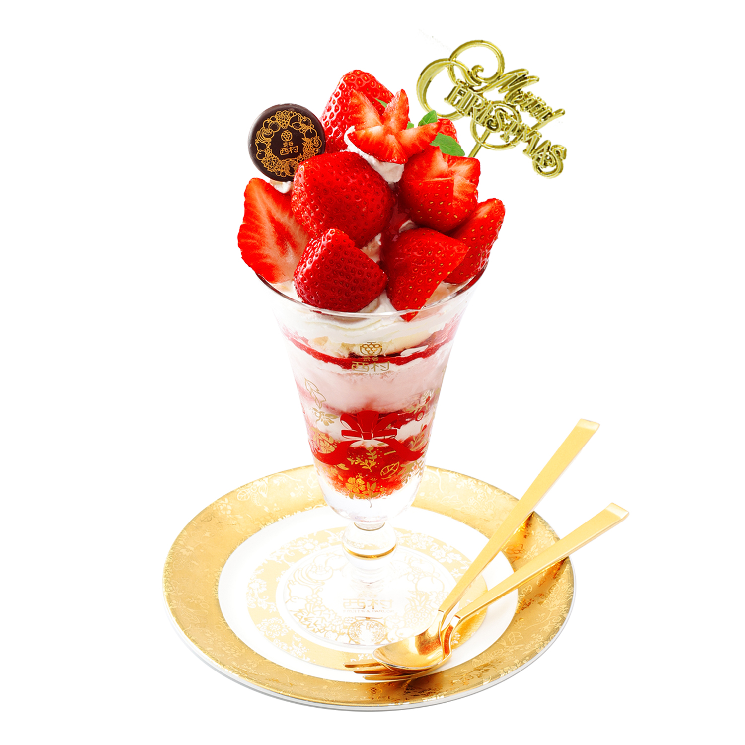 特選 あまおう苺パフェ