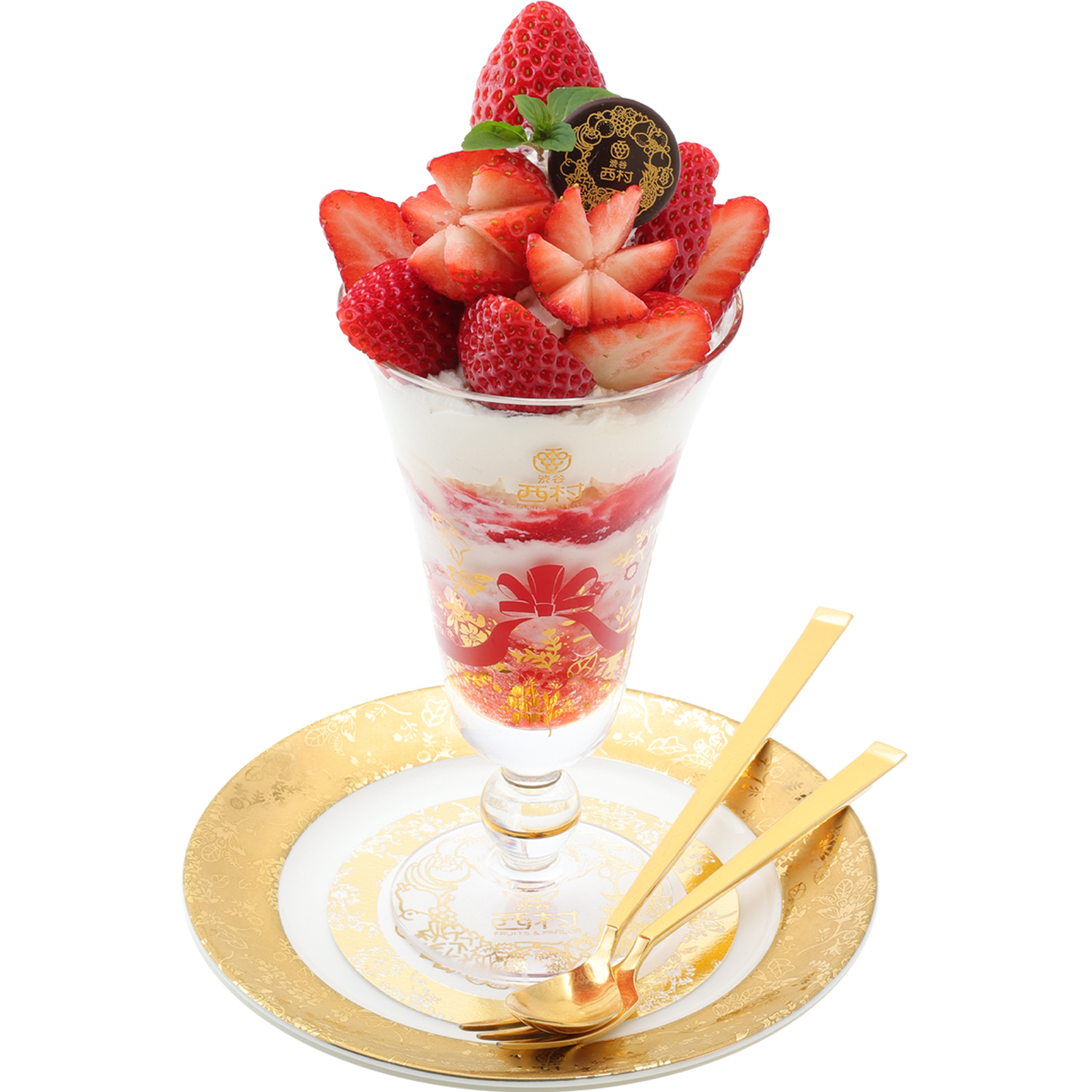 特選 あまりん苺パフェ