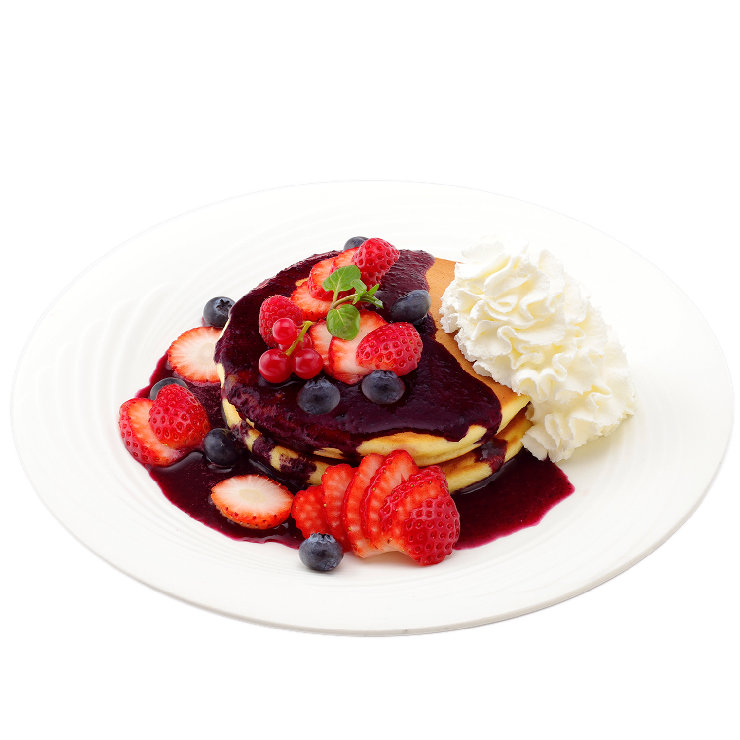 ブルーベリーホットケーキ